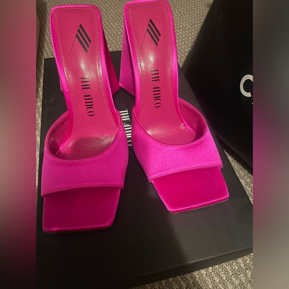 The aticco pink heels